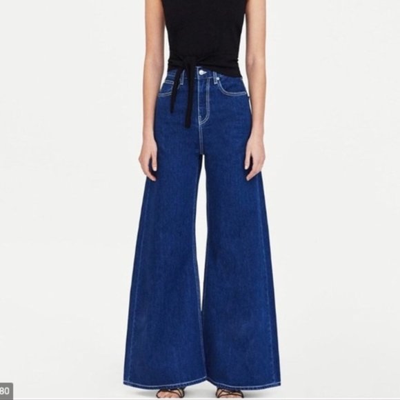 Nwt Zara Woman The Vintage Hw Flare 